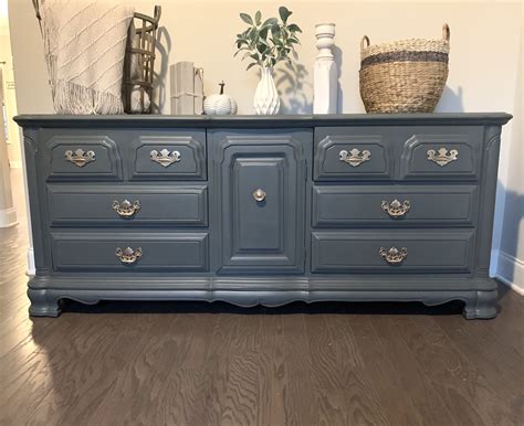 dresser painted in dior gray|painted dresser styles.